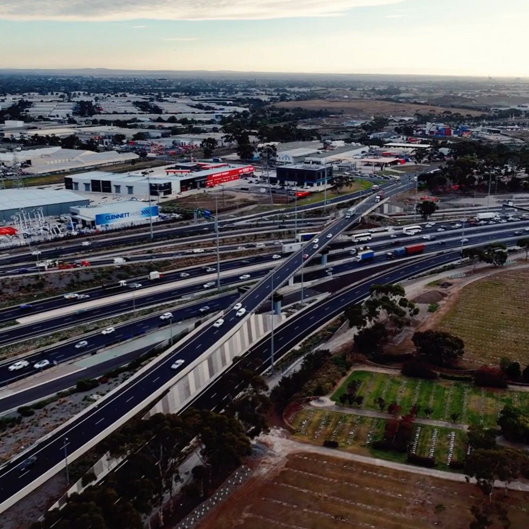 Australia, Melbourne – M80 to West Gate Bridge: Lane Expansion Milestone