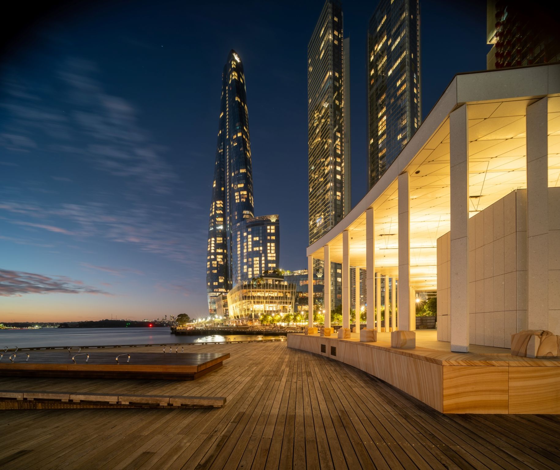 Australia, Sydney – Barangaroo Pier Pavilion: Innovative Public Space Integration