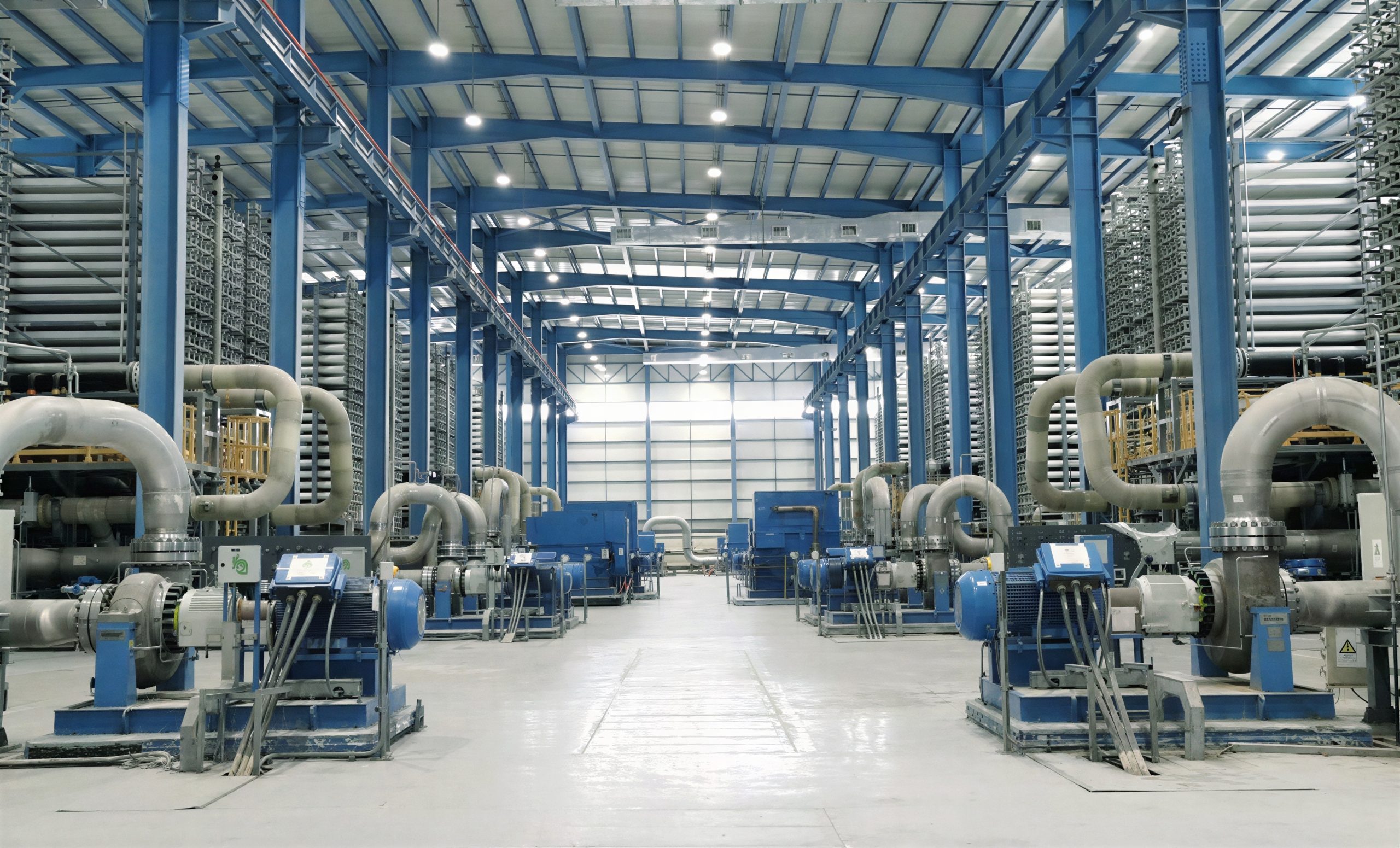 Taweelah Reverse Osmosis (RO) Desalination Plant in Abu Dhabi, UAE